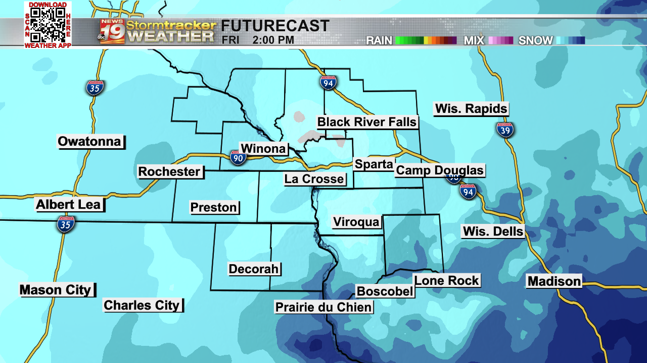 Slippery start on Thursday before another Winter Storm moves in