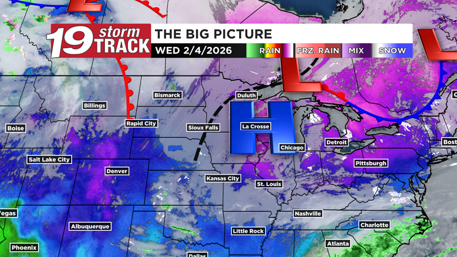 Seasonably cool conditions today before going above freezing to end the ...