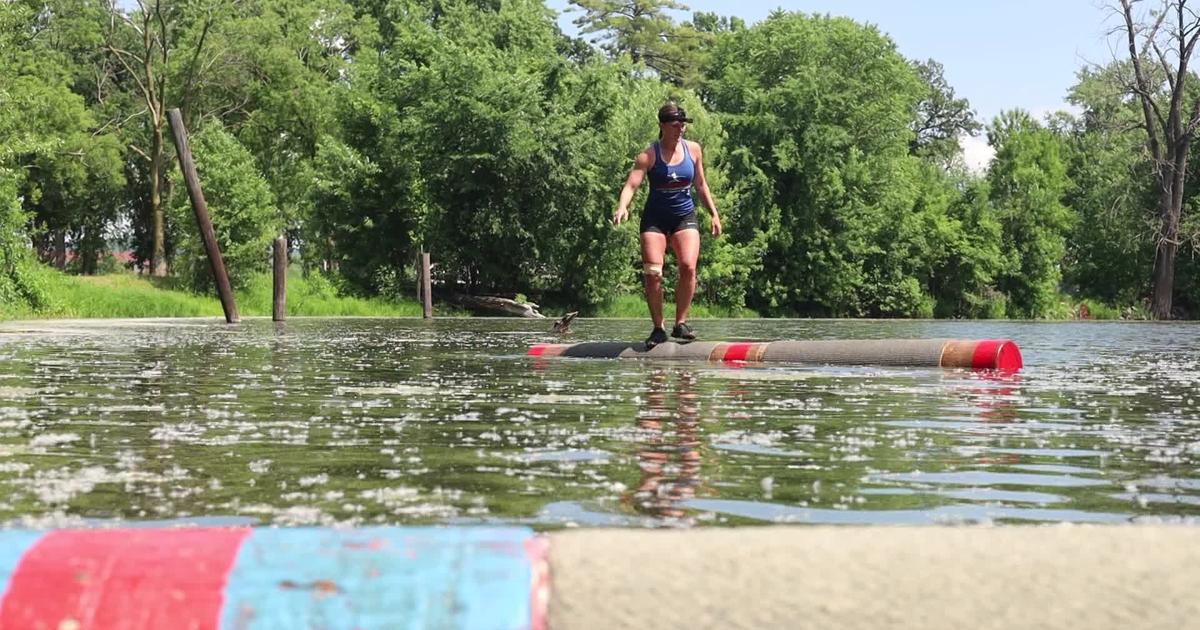 Log Roll Pool Rider World champion log roller returns to roots for 24th annual La Crosse ...