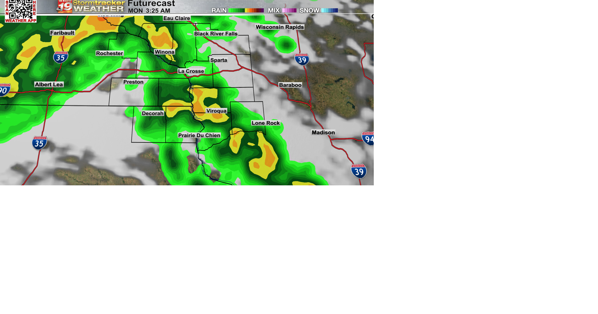Strong to severe storms possible on Monday and Tuesday | Top Stories ...