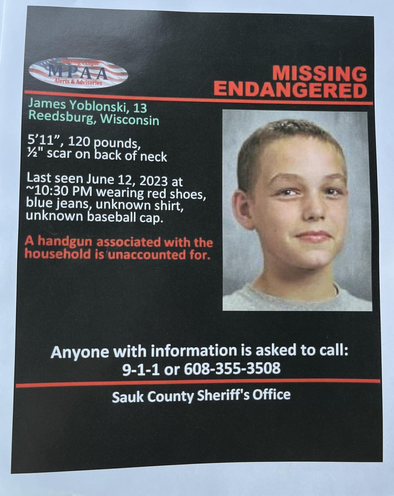 Where Is James Yoblonski? The Night The Sauk Co. Teen Disappeared ...