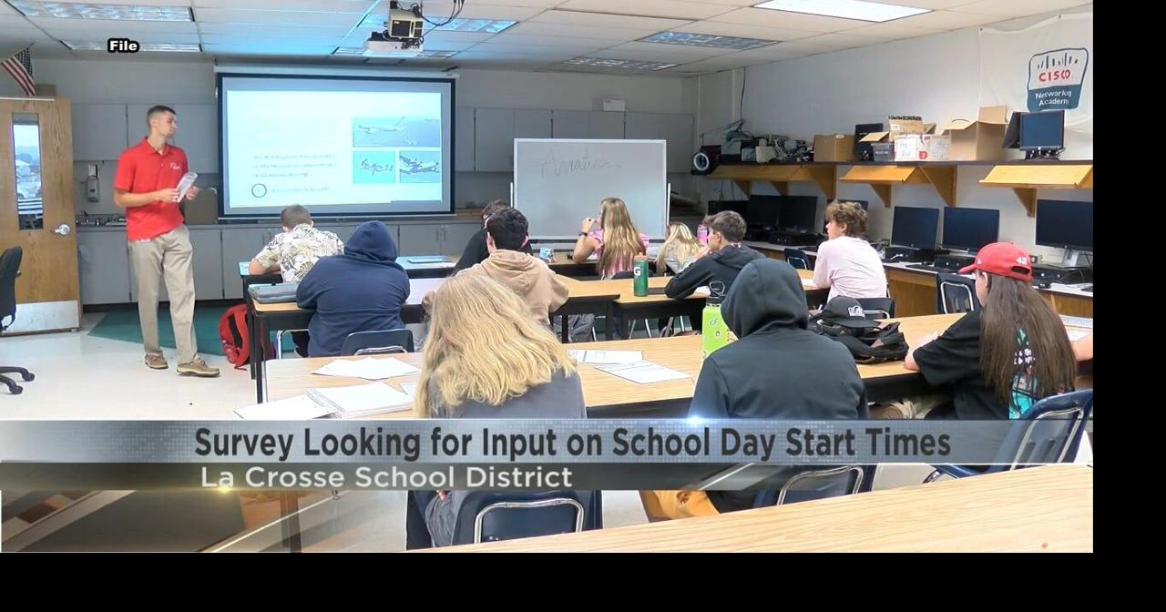 La Crosse School Dist. survey looking for input on school day start