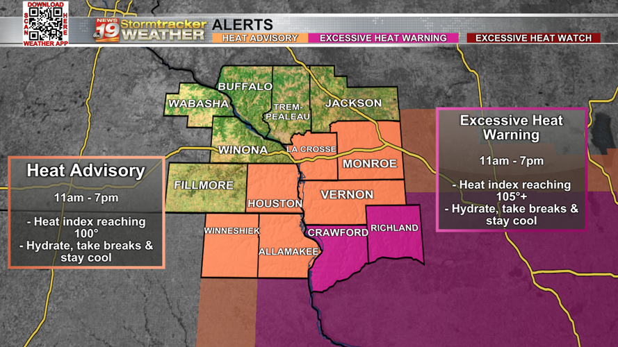 More heat, humidity and rain chances before a cool down | Weather ...