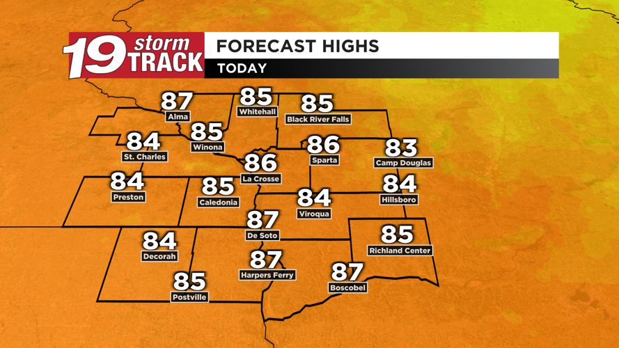 Unseasonably warm temperatures to continue through Sunday before we ...