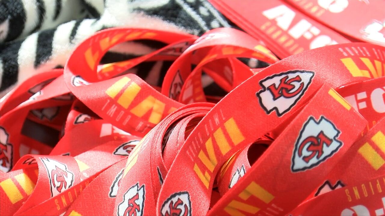 NFL Kansas City Chiefs Ombre Lanyard