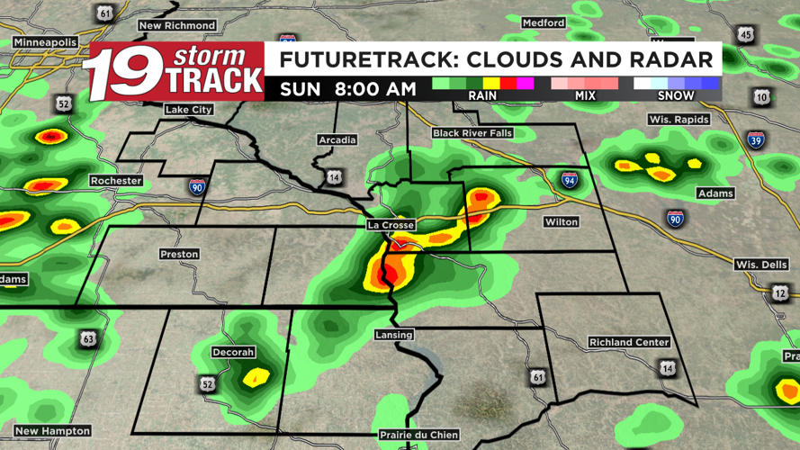 Father's Day Weekend continues to have chances for rain as humidity ...