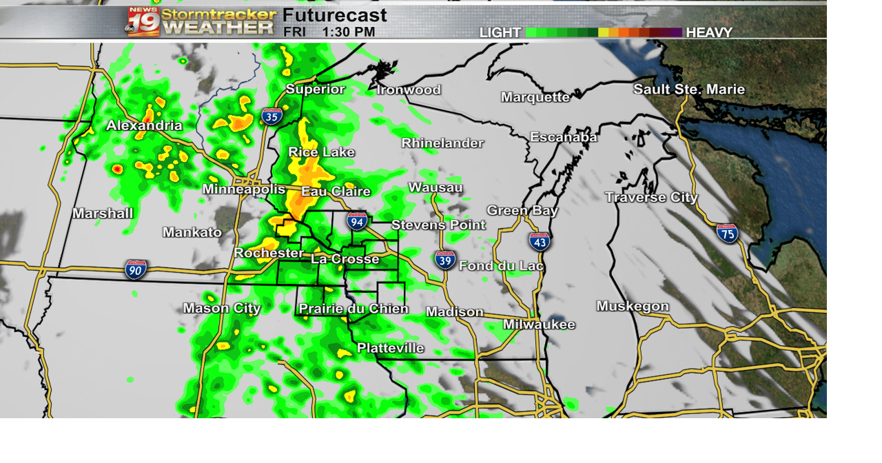 The work week ends with rain and chilly temperatures | 19 Storm Track ...