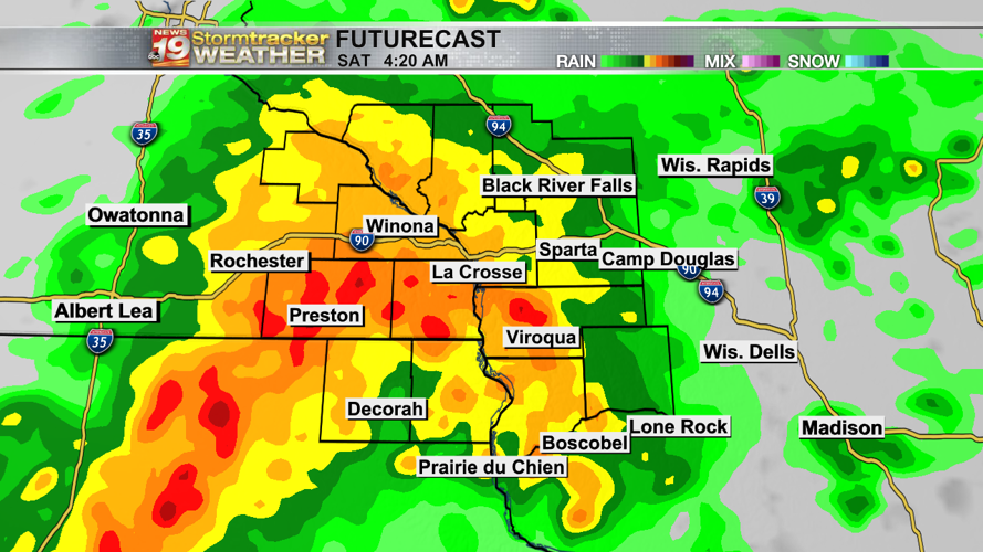 Severe weather potential and excessive rain heading into the weekend ...