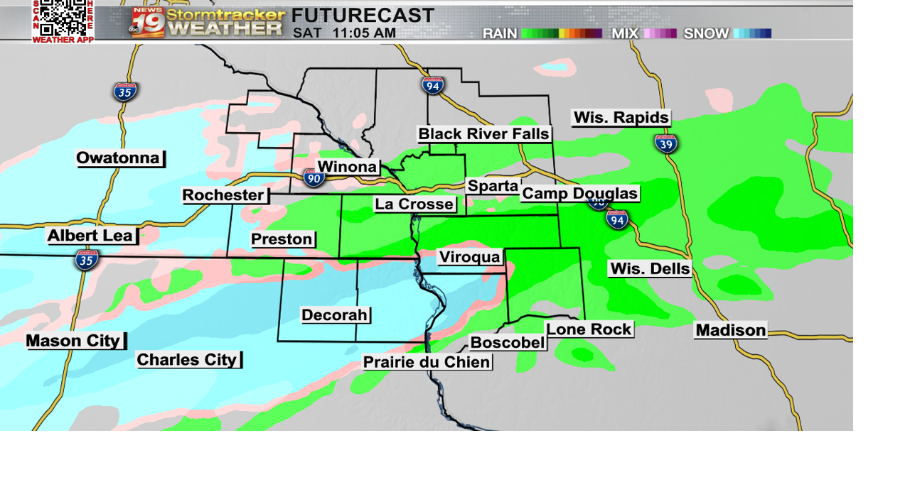 Trending much cooler this weekend with some rain or snow chances | 19 ...