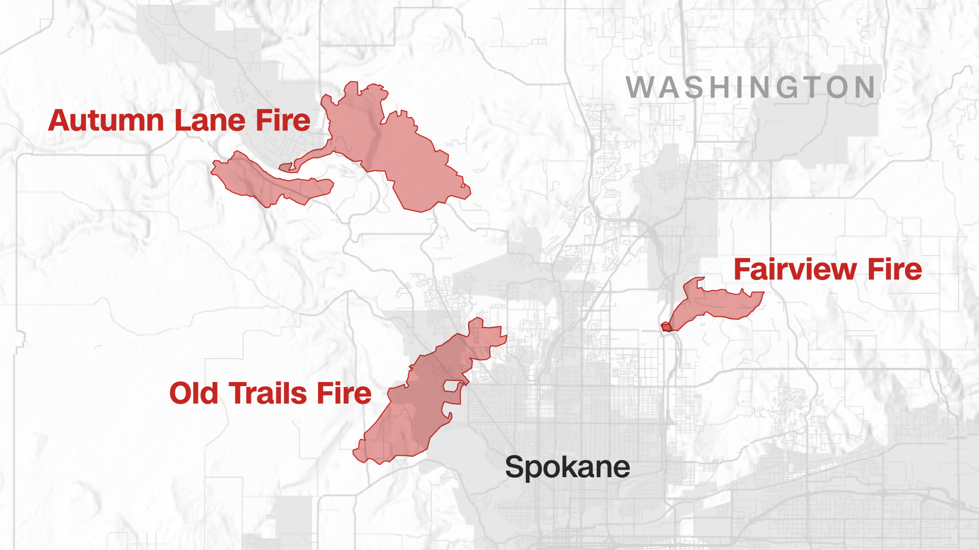 Visualizing The Wildfires In Washington And Oregon In Maps And 
