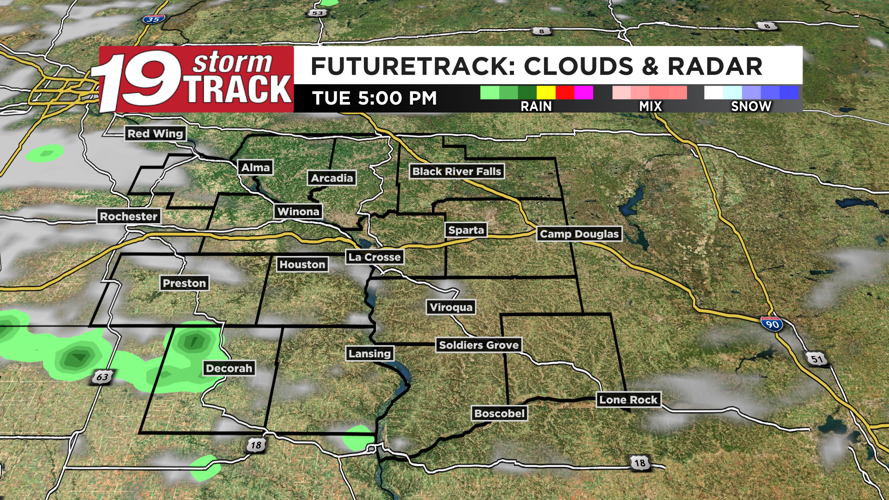 Off and on shower and storms around from Tuesday afternoon through ...