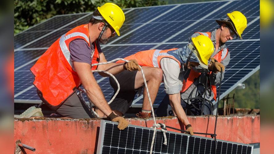 Farmers helping farmers: Co-op helps power up fellow dairy co-op in Nepal