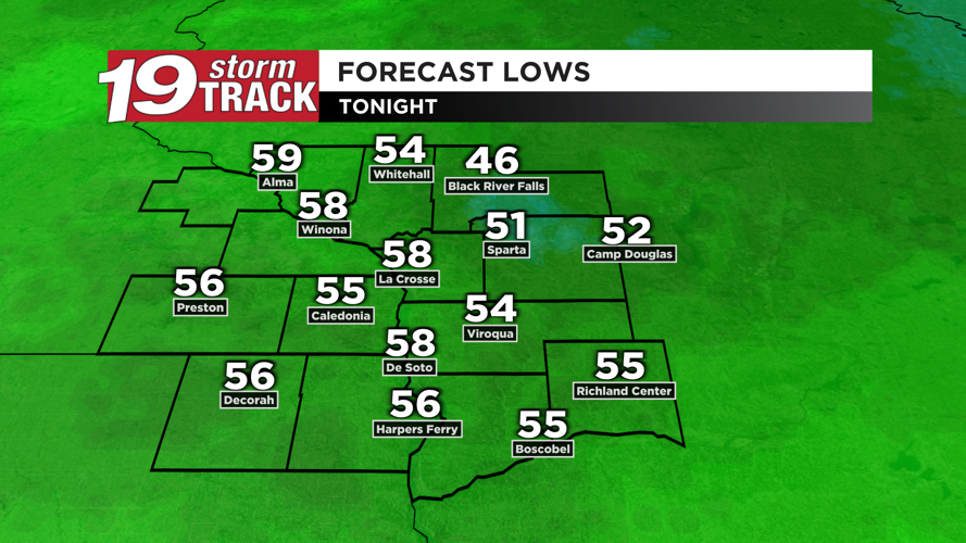 Another warm and sunny day ahead to begin the week... but changes are ...