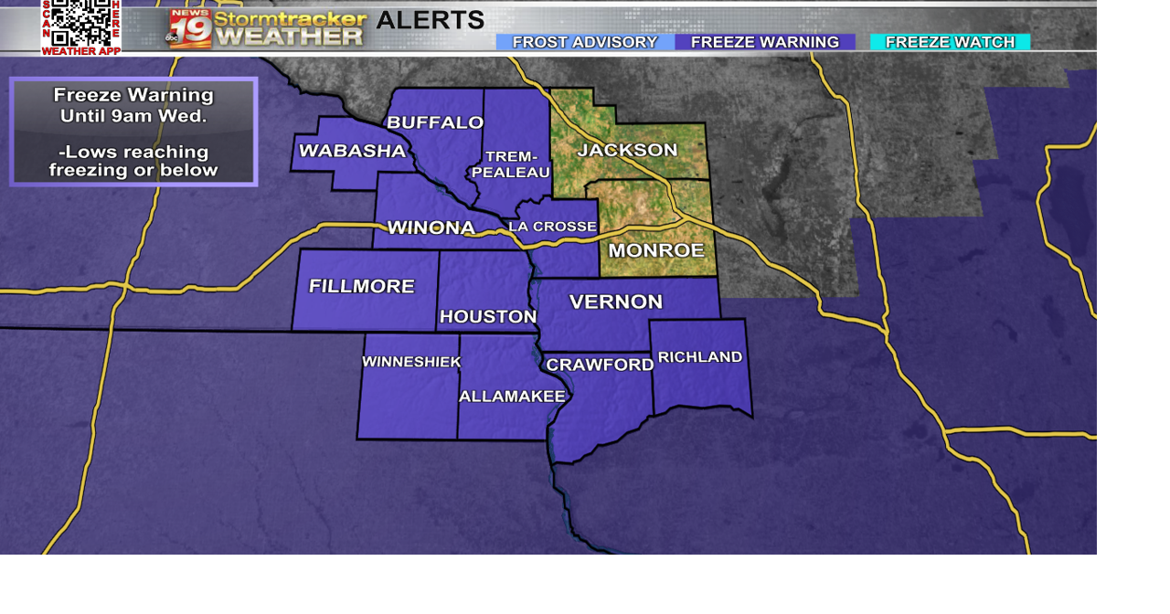 The middle of the week stays chilly before a weekend warm up | 19 Storm ...