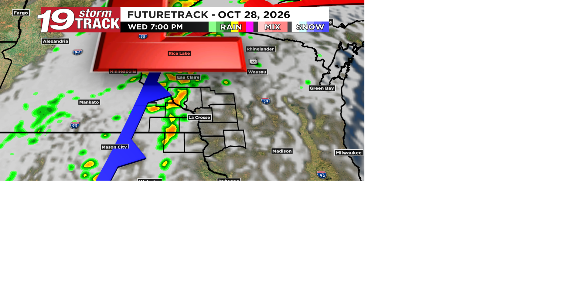 Wednesday to feature unseasonably warm temps and a chance for evening showers and thunderstorms
