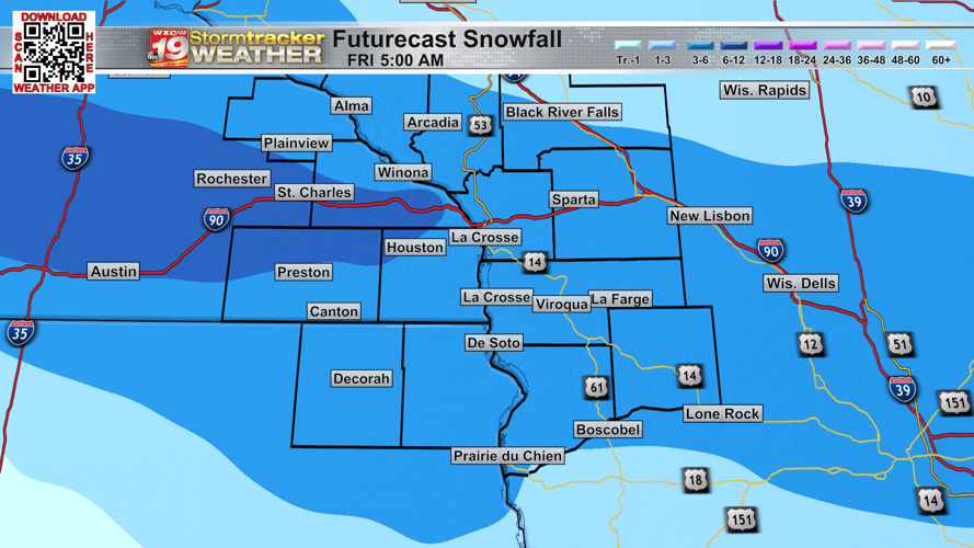 The first few days of spring has winter weather returning to the Coulee ...