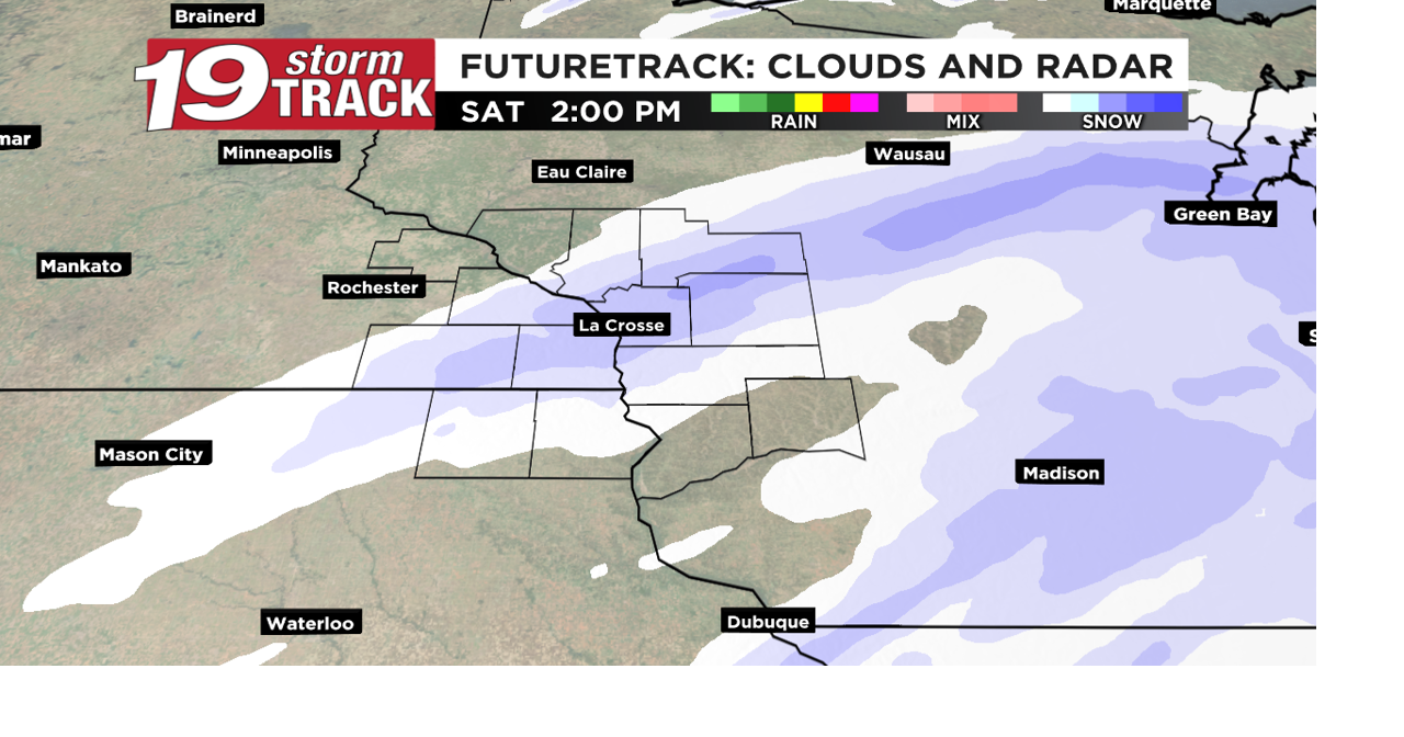 Chances for a second round of snow showers Saturday morning and ...