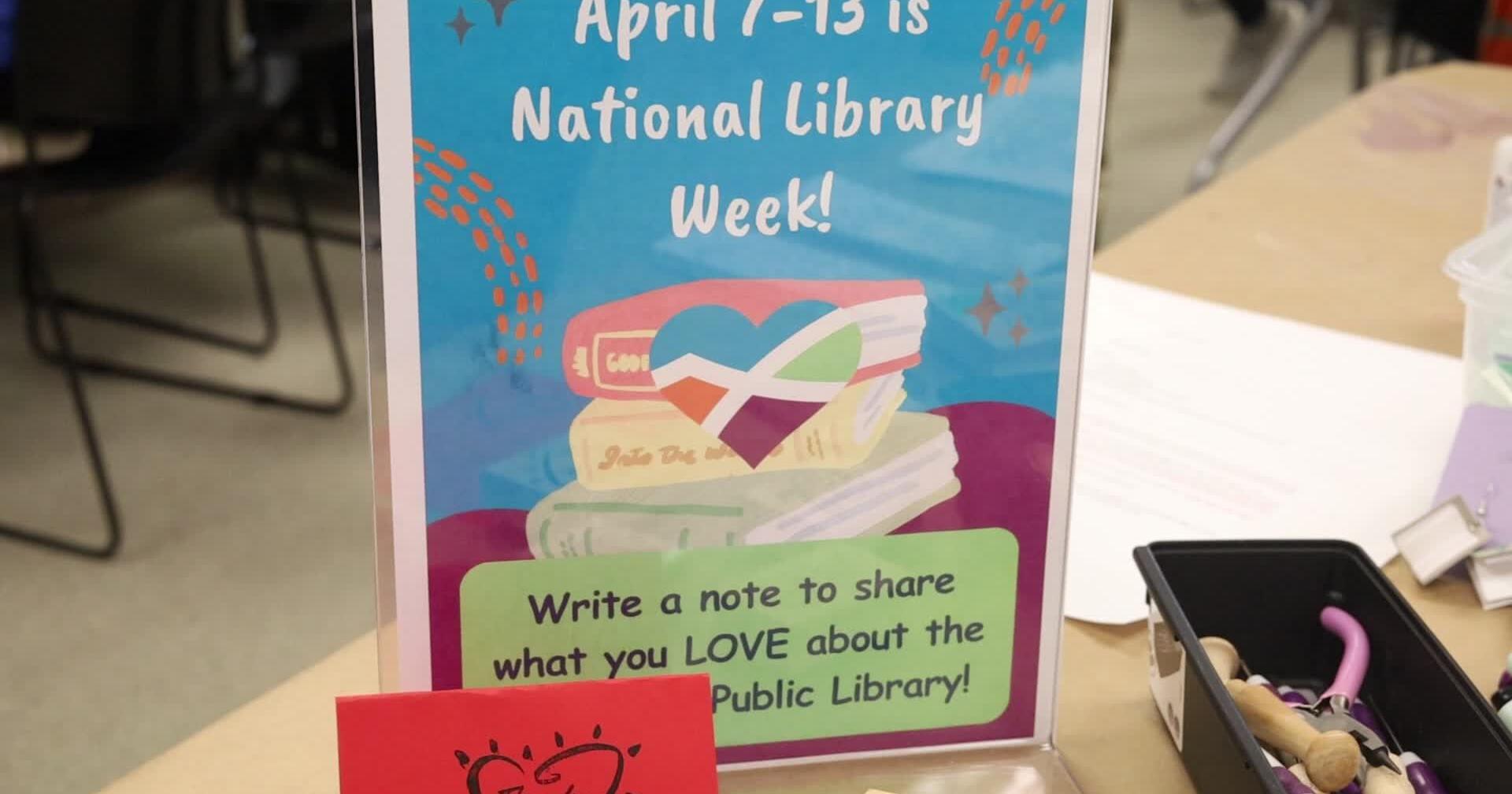 National Library Week Emphasizes what libraries offer their communities - Vimarsana News