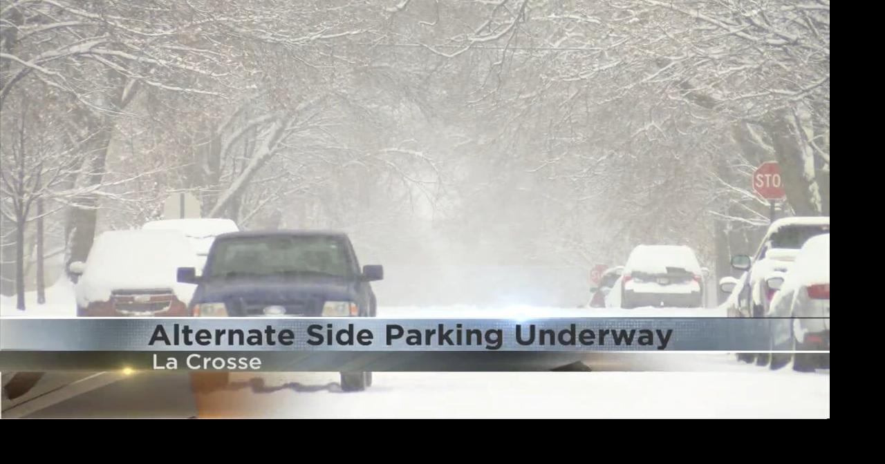 Alternate side parking rules in effect as La Crosse declares snow