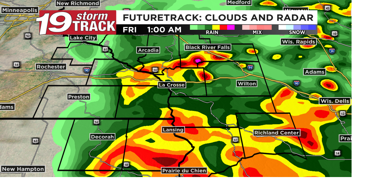 Scattered showers and thunderstorms Thursday evening; Strong to severe ...