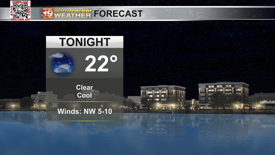 Clear Skies Tonight and Spring Forward Approaches | 19 Storm Track ...