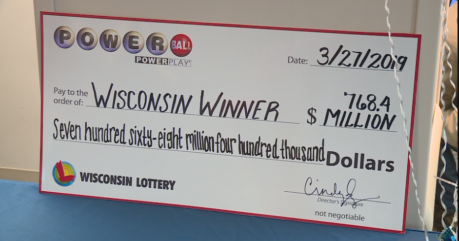 WATCH Noon Wisconsin Lottery to announce winner of 768M jackpot