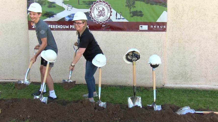 Holmen schools break ground on new building project News