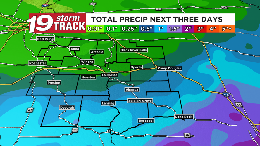 Off and on shower and storms around from Tuesday afternoon through ...