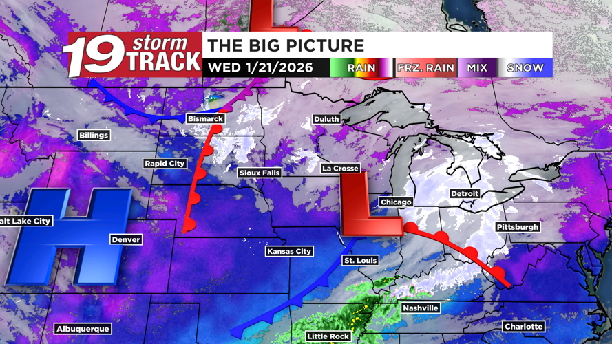 Dangerously cold conditions set to move in following today's snow ...