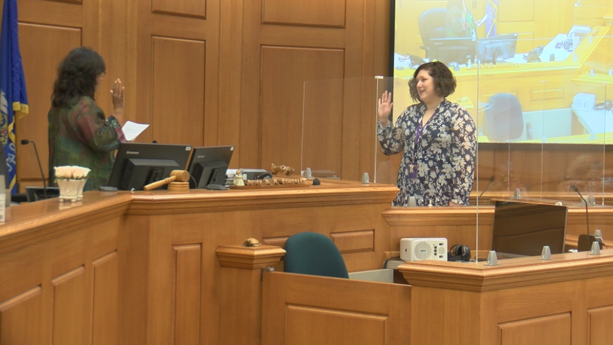 Goyette sworn-in as new La Crosse Co. Clerk of Courts | News | wxow.com