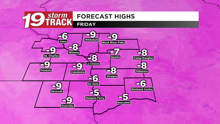 Dangerously cold conditions set to move in following today's snow ...