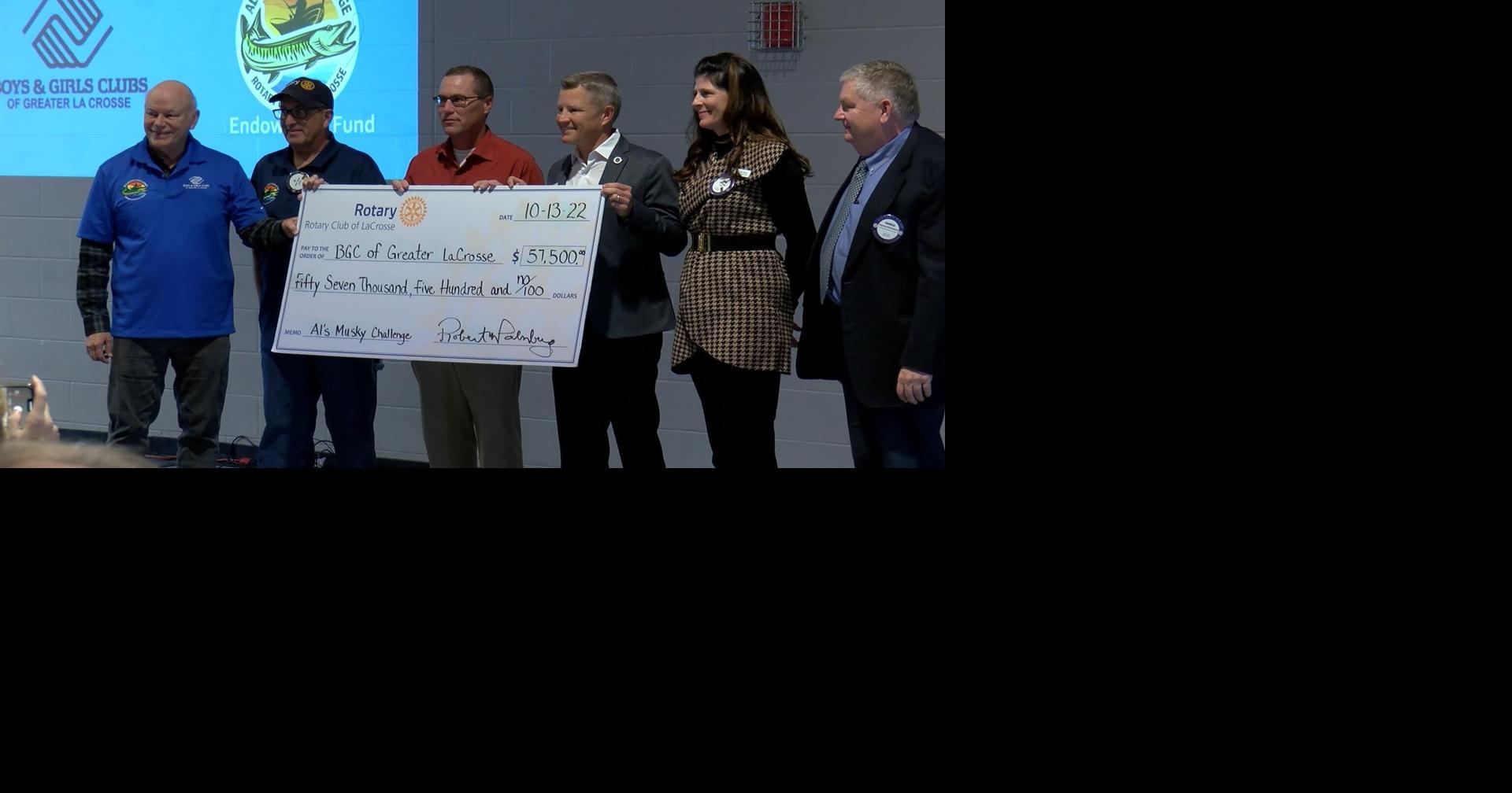 Downtown La Crosse Rotary reveal record breaking numbers from Musky