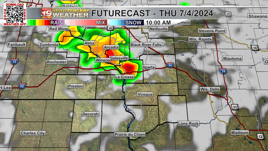Strong to severe storms could impact multiple 4th of July festivities ...
