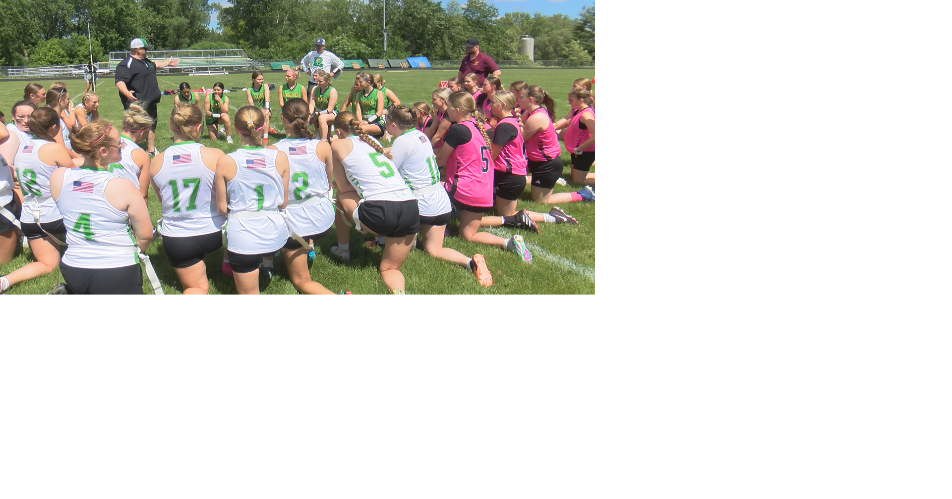 La CrescentHokah a driving force in first high school girls flag