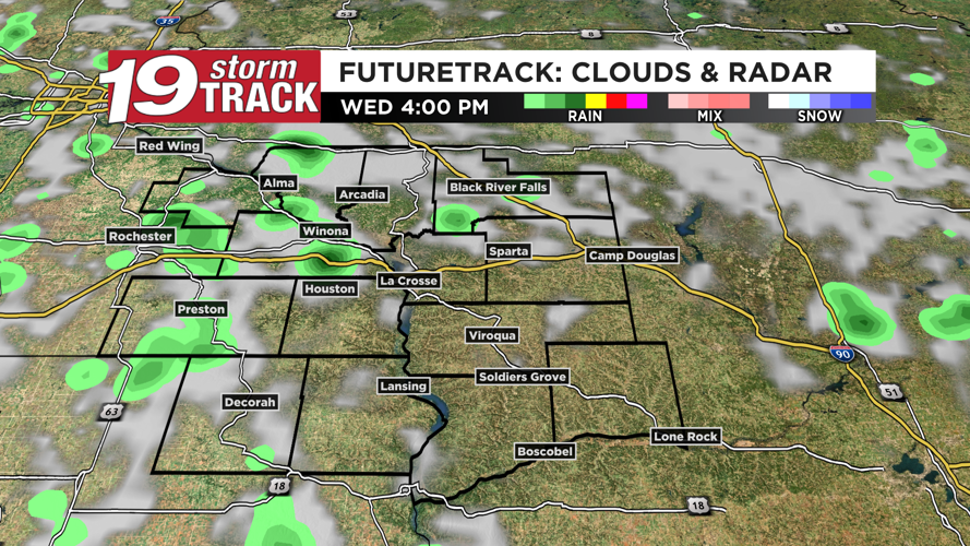 Another warm and sunny day ahead to begin the week... but changes are ...