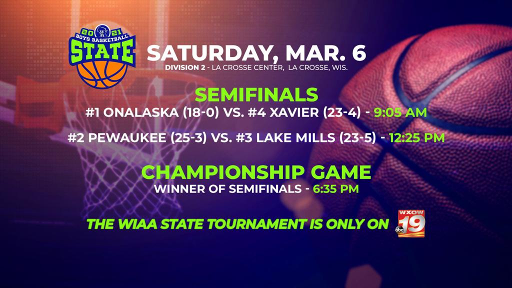Here's when the local teams play in the WIAA State Boys ...