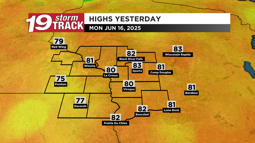Off and on shower and storms around from Tuesday afternoon through ...