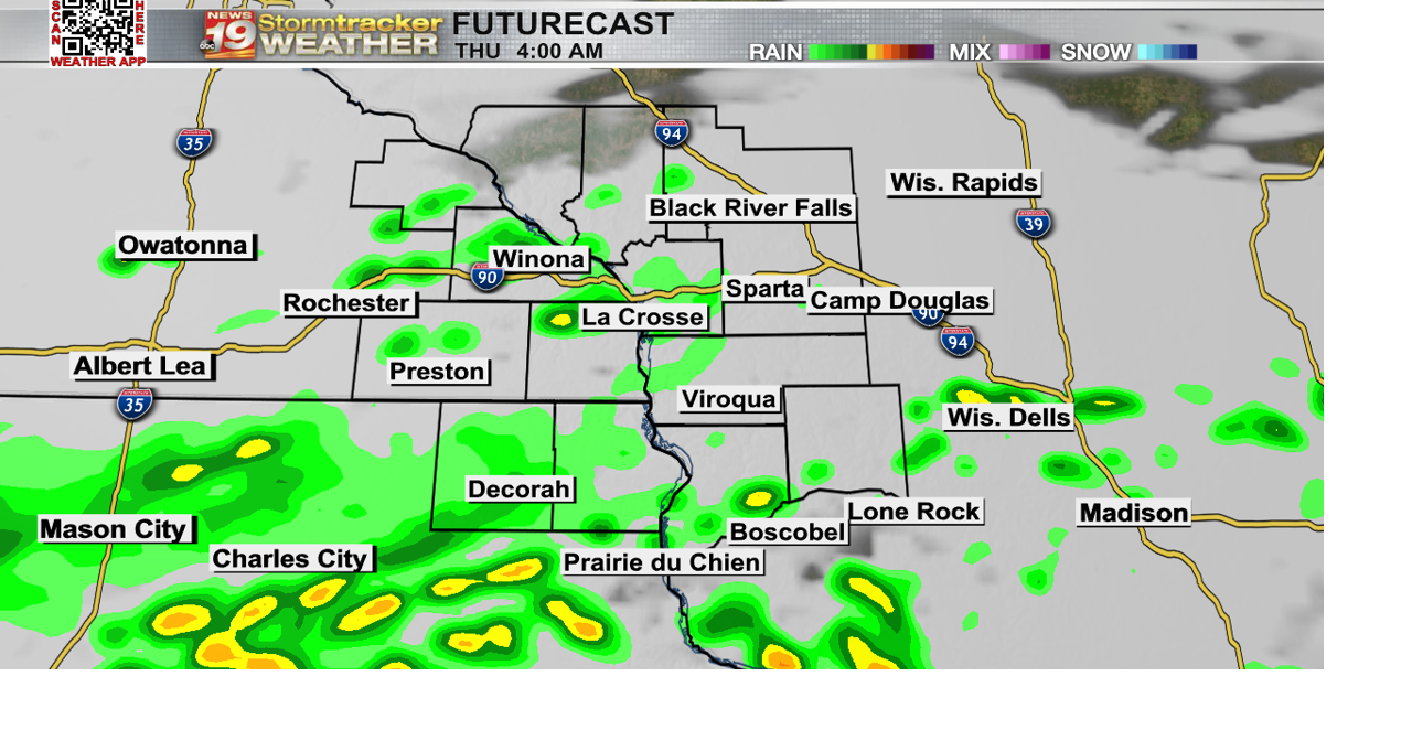 Warm and calm Wednesday ahead of late week showers and a cool down | 19 ...