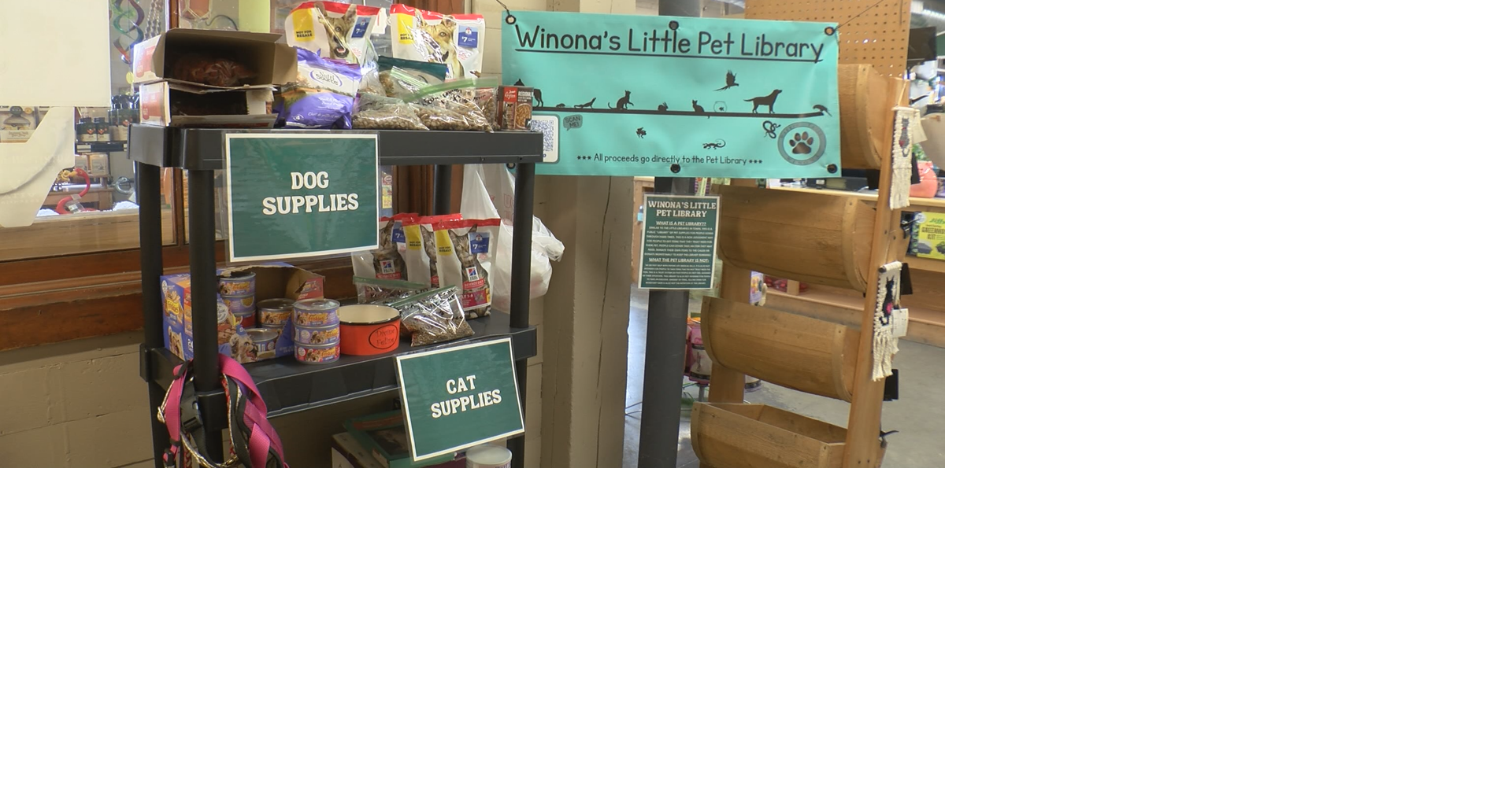 Waggin' Tails Winona launches free pet supply library for local ...