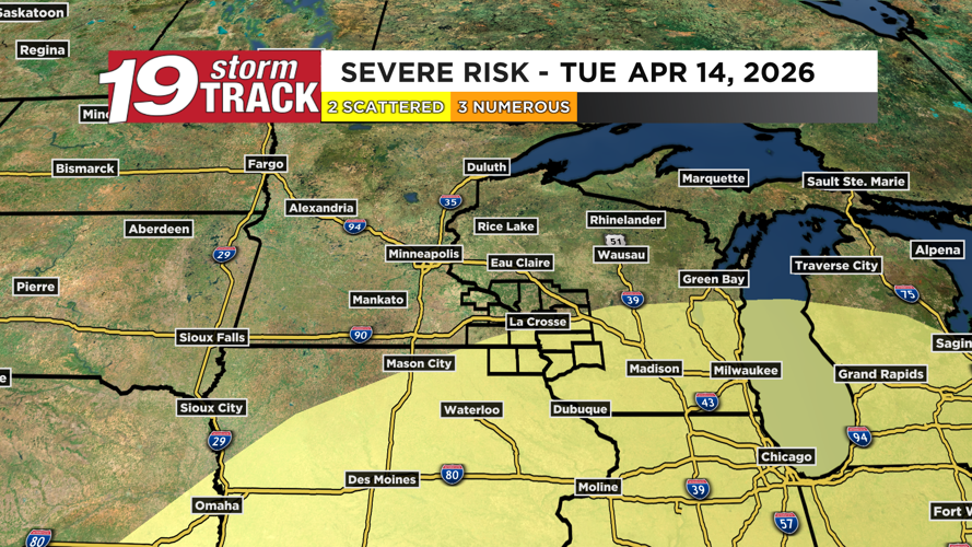 Dry today and Friday with a chance of showers in between; tracking an ...