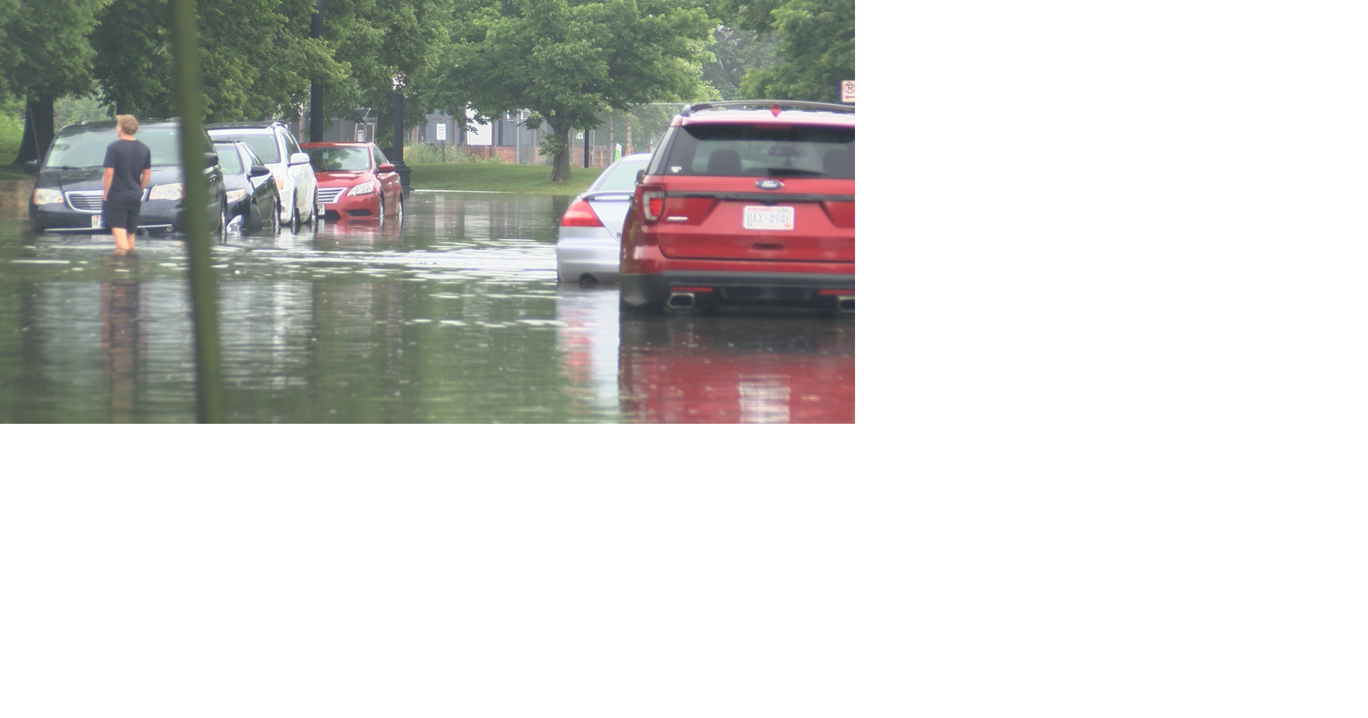 Flash flooding along some La Crosse streets | News | wxow.com