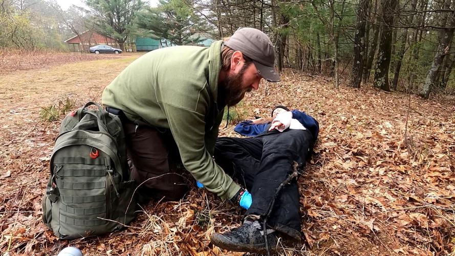 Scout BSA Leaders take on wilderness first aid training | News | wxow.com