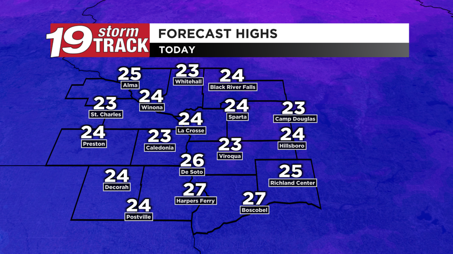 Dangerously cold conditions set to move in following today's snow ...