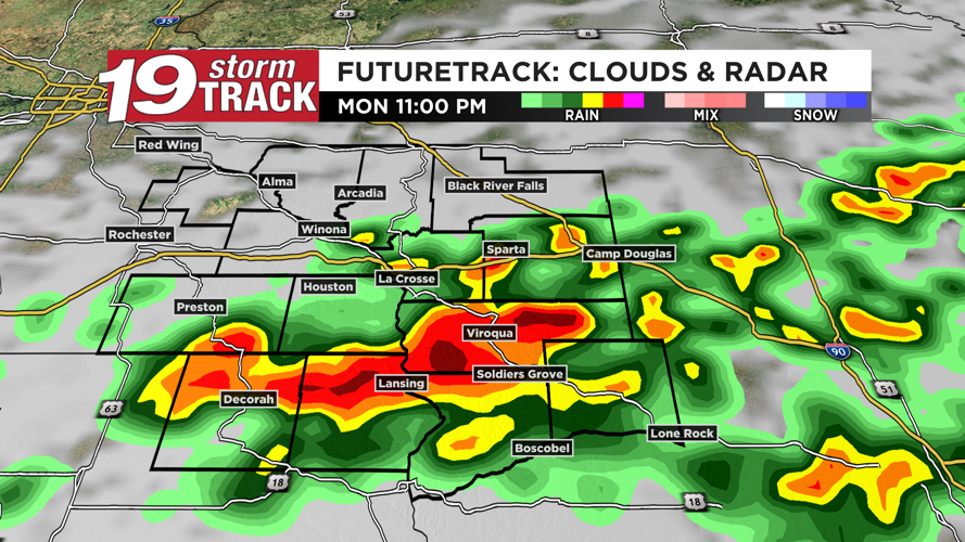Heat levels to come down but rain and storm chances to come up to begin ...
