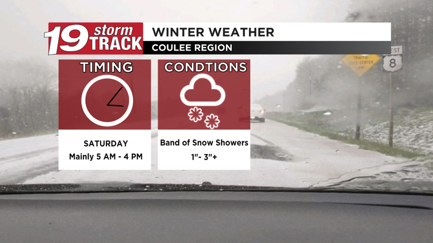 A mild Friday with snow chances on Saturday | Top Stories | wxow.com