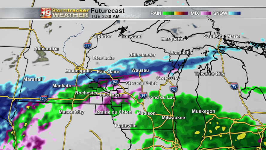 Wintry mess coming | 19 Storm Track Weather | wxow.com