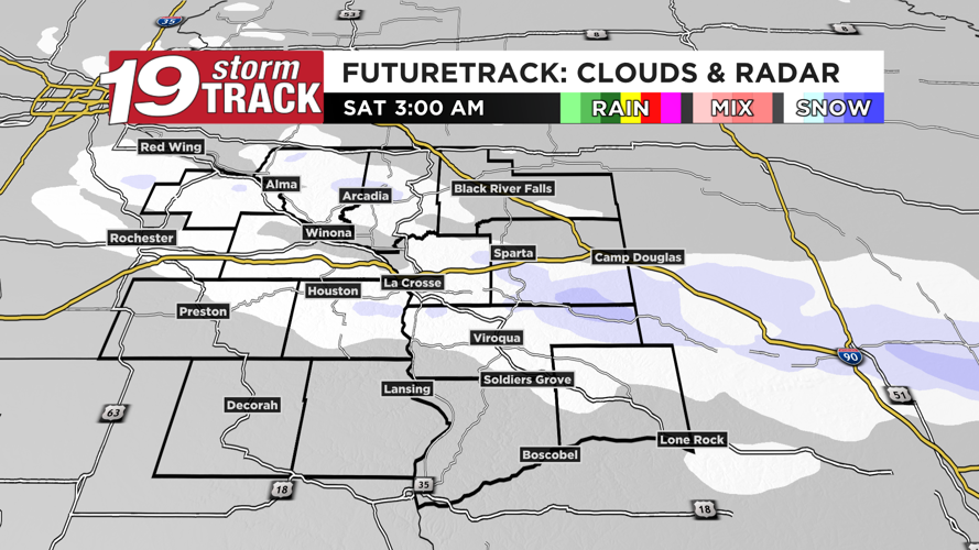 Scattered snow showers around today and again Sunday; breezy all ...