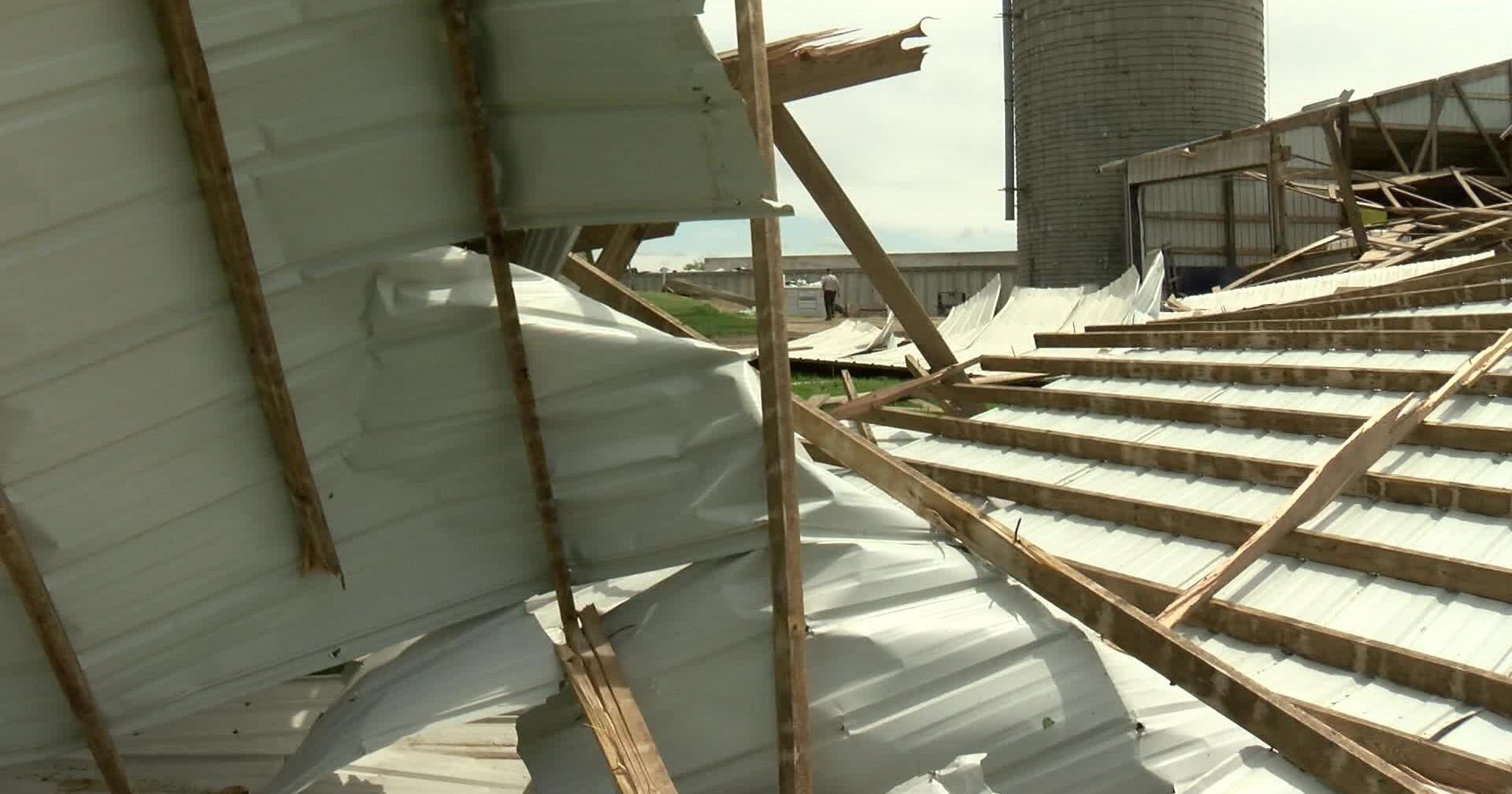 Buffalo County storm aftermath as cleanup continues - Vimarsana News