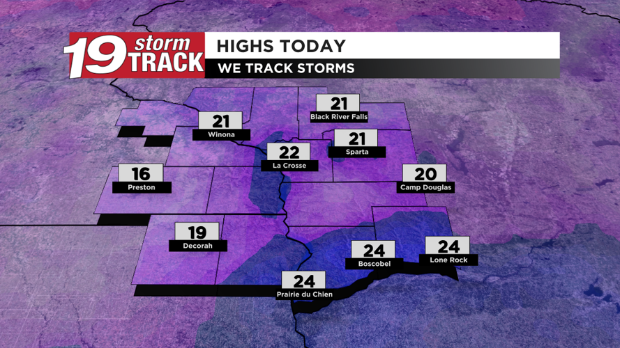 Cold for the first weekend of the year | 19 Storm Track Weather | wxow.com