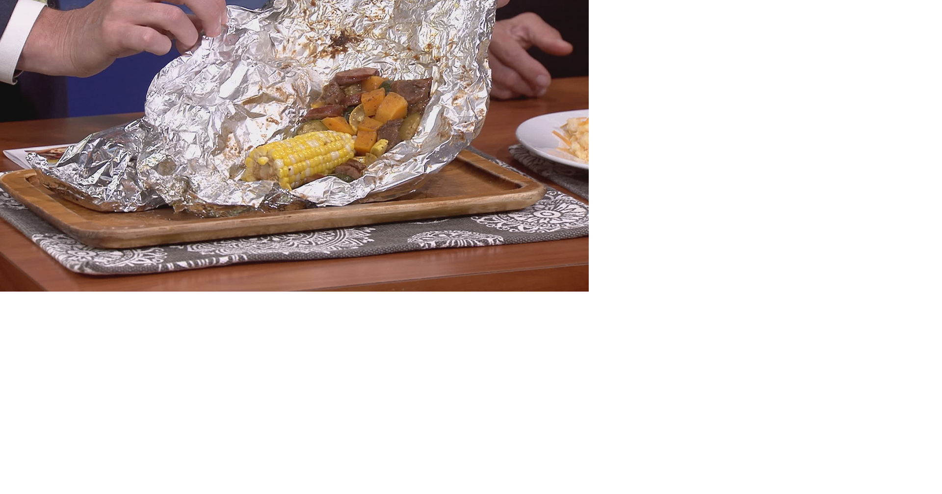 Pair of power-packed foil packet recipes make dinner & cleanup a breeze